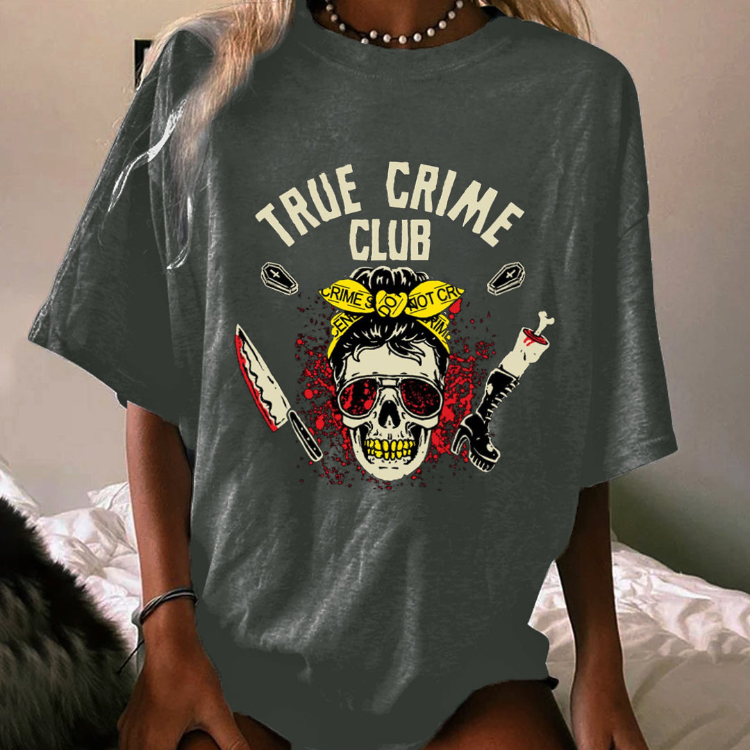 Halloween True Crime Clue WOMEN'S T-SHIRT