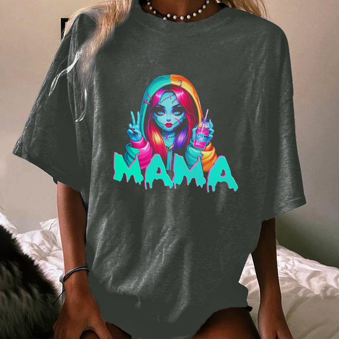 Halloween MAMA Horror 5 WOMEN'S T-SHIRT