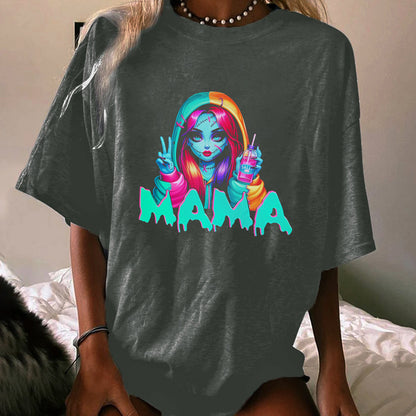 Halloween MAMA Horror 5 WOMEN'S T-SHIRT