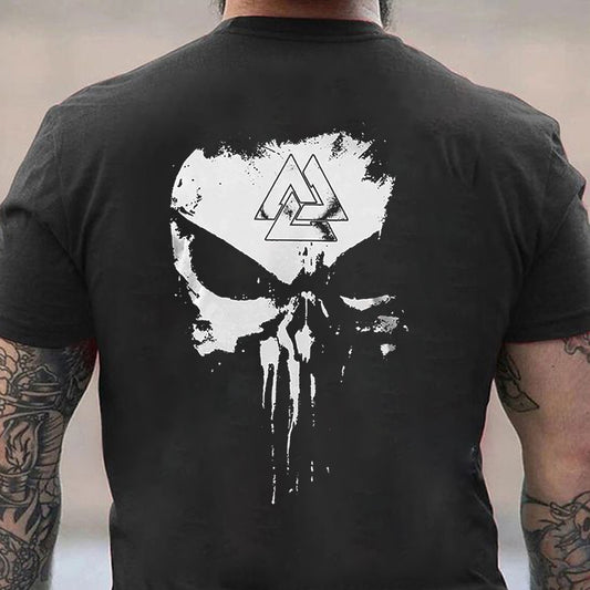 Skull  Cotton Men's T-shirt