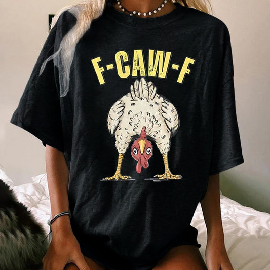 F-CAW-F Rooster WOMEN'S T-SHIRT