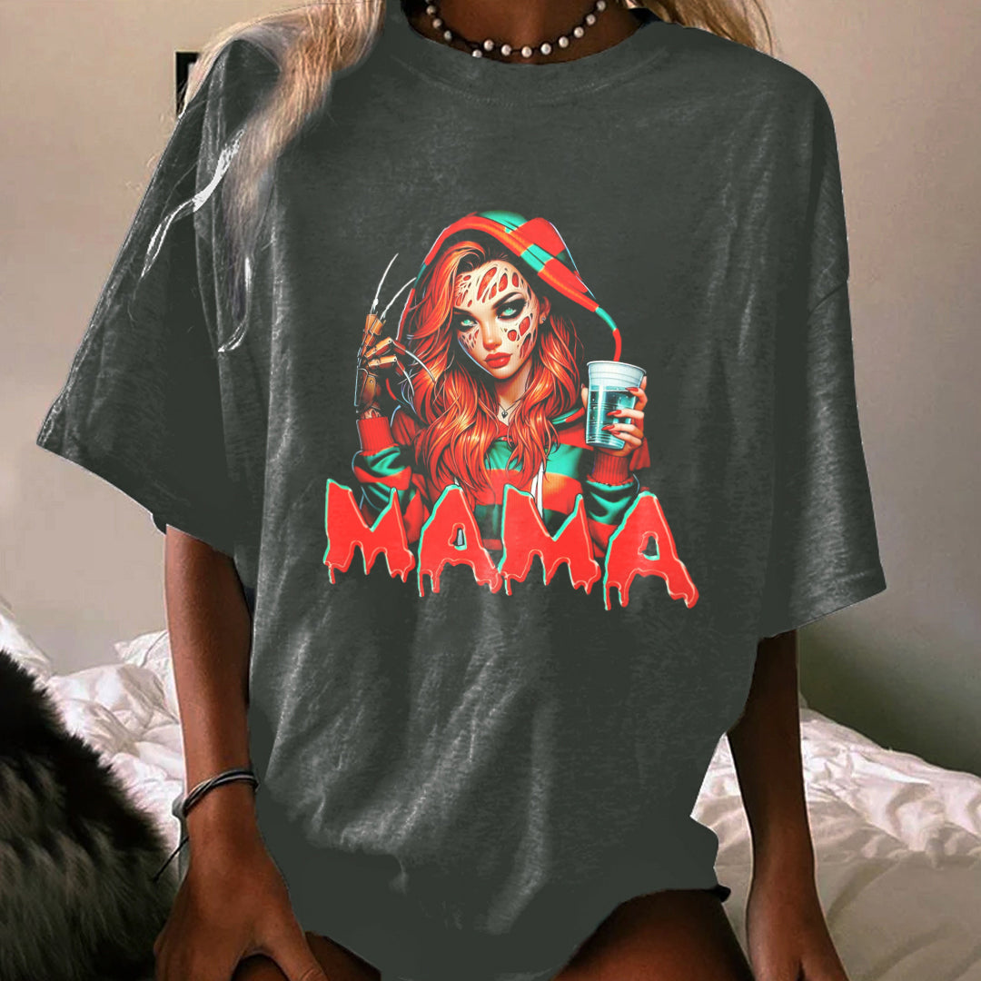 Halloween MAMA Horror 3 WOMEN'S T-SHIRT