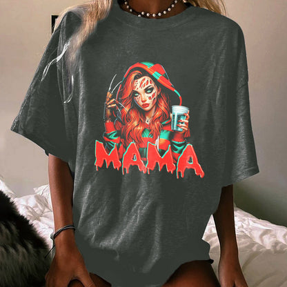 Halloween MAMA Horror 3 WOMEN'S T-SHIRT