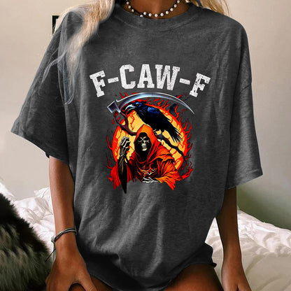 F-Caw-F Reaper WOMEN'S T-SHIRT
