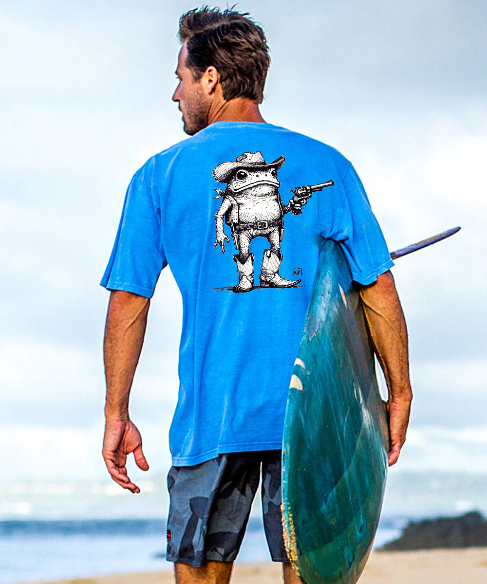 Mr. Western Frog Men's Cotton T-shirt
