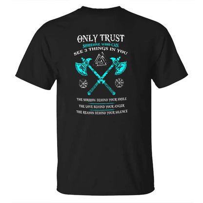 Only Trust Someone Cotton Men's T-shirt