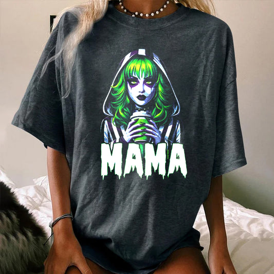 Halloween Mama Horror WOMEN'S T-SHIRT