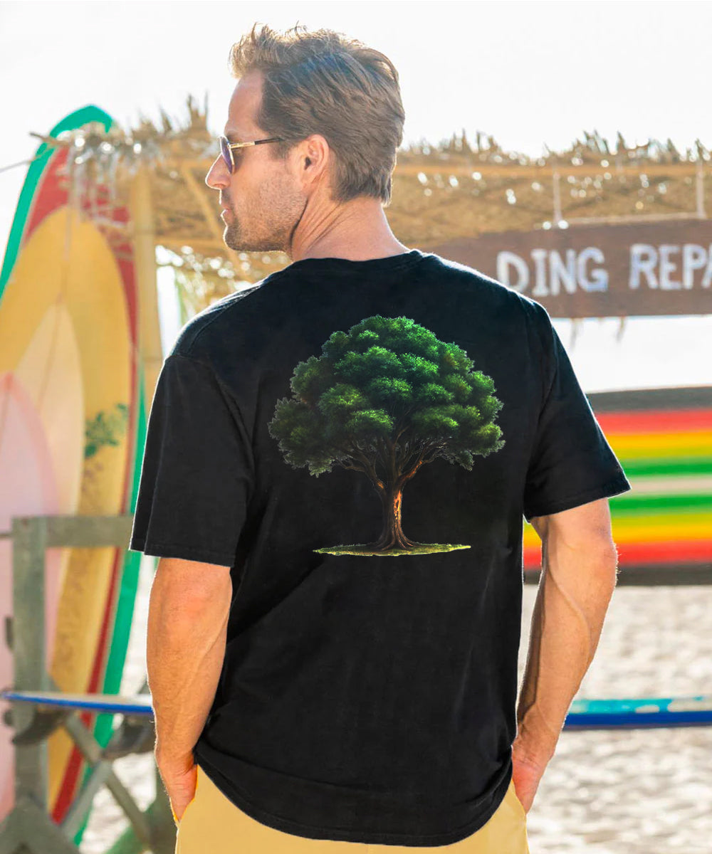Sapling Grow Into Tree Men's Cotton T-shirt