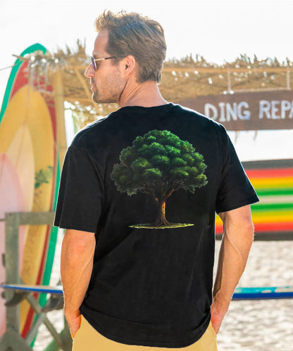 Sapling Grow Into Tree Men's Cotton T-shirt