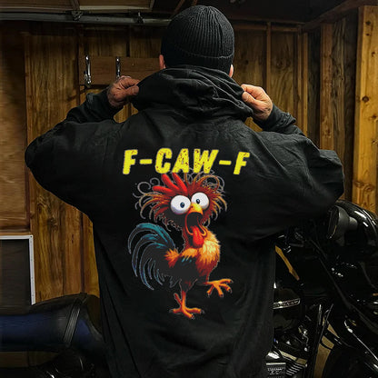 F-Caw-F Czary Rooster Unisex Hoodie
