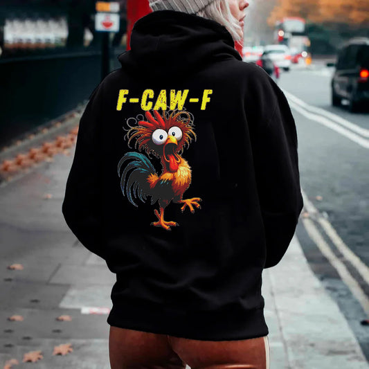 F-Caw-F Czary Rooster Unisex Hoodie