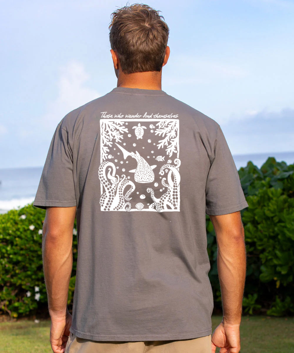 Those Who Wander Find Themselves Men's Cotton T-shirt