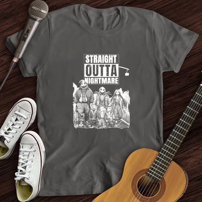 Halloween Straight Outta Nightmares WOMEN'S T-SHIRT