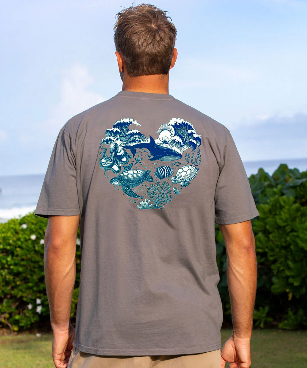 Sea World Men's Cotton T-shirt