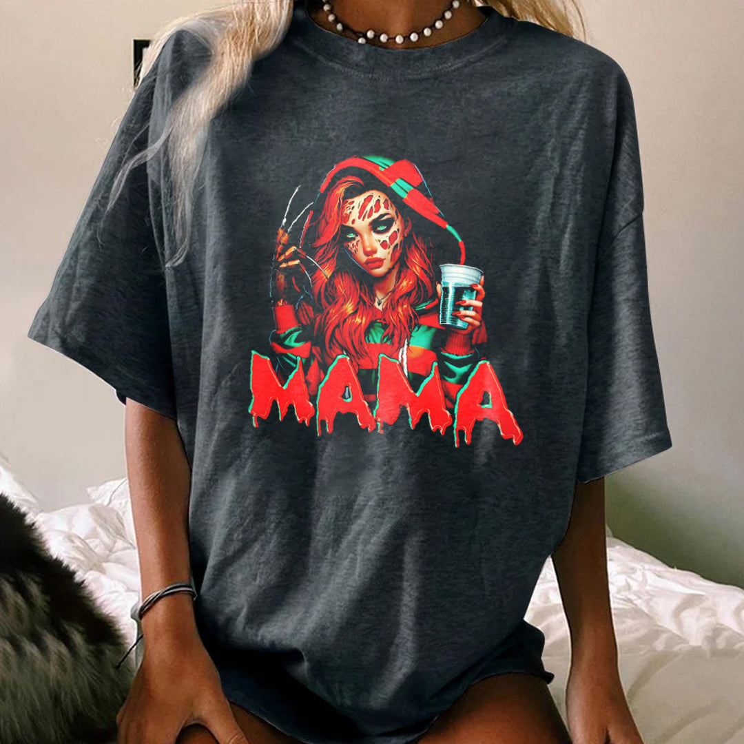 Halloween MAMA Horror 3 WOMEN'S T-SHIRT