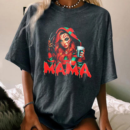 Halloween MAMA Horror 3 WOMEN'S T-SHIRT