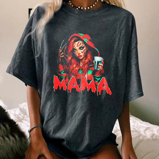 Halloween MAMA Horror 3 WOMEN'S T-SHIRT