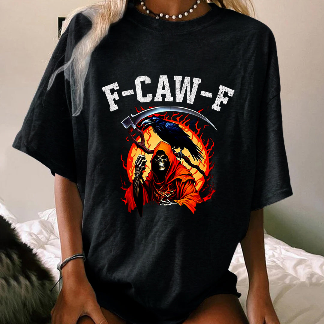 F-Caw-F Reaper WOMEN'S T-SHIRT