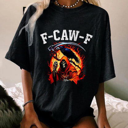 F-Caw-F Reaper WOMEN'S T-SHIRT