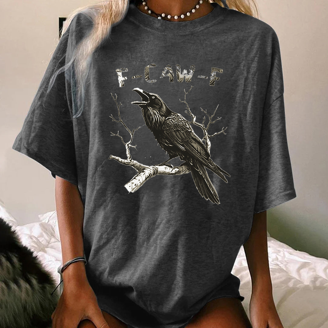 F-Caw-F Crow WOMEN'S T-SHIRT