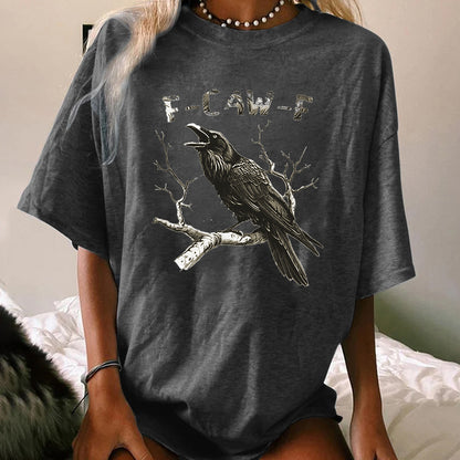 F-Caw-F Crow WOMEN'S T-SHIRT