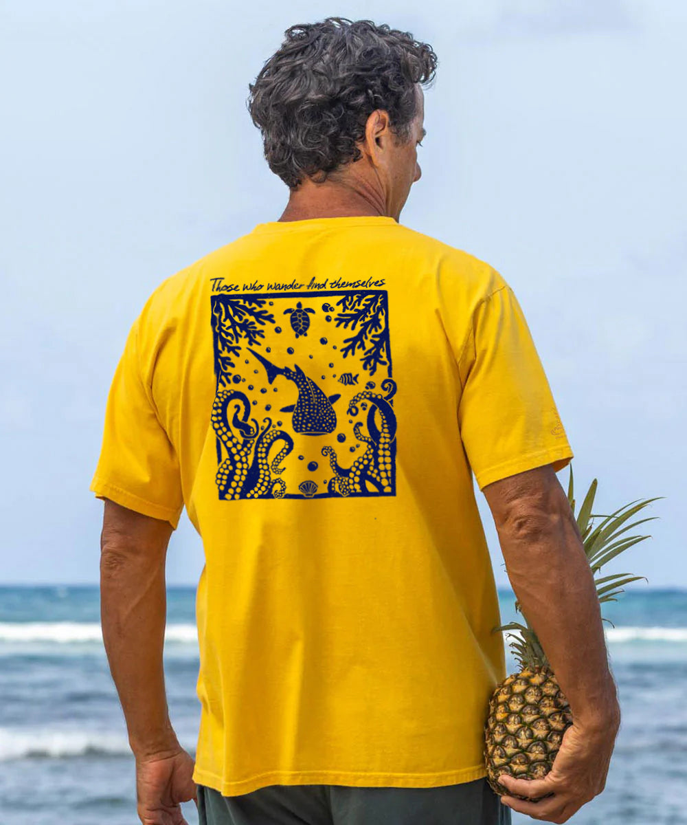 Those Who Wander Find Themselves Men's Cotton T-shirt