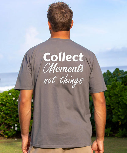 Collect Moments Not Things Men's Cotton T-shirt