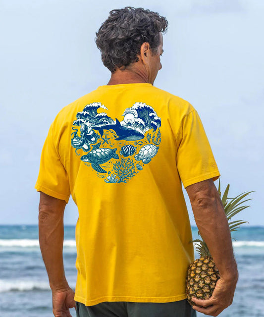 Sea World Men's Cotton T-shirt