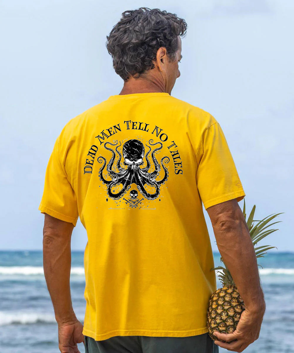 Dead Men Tell No Tales Men's Cotton T-shirt