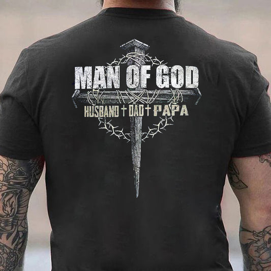 Men Of God Cotton Men's T-shirt