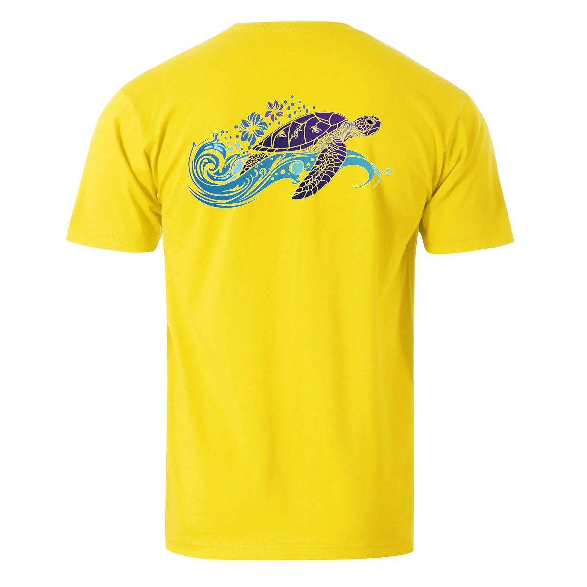 Turtle Surfing Men's Cotton T-shirt