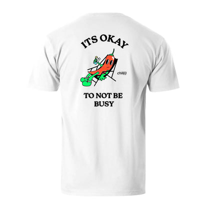 It's Okay To Not Be Busy Men's Cotton T-shirt