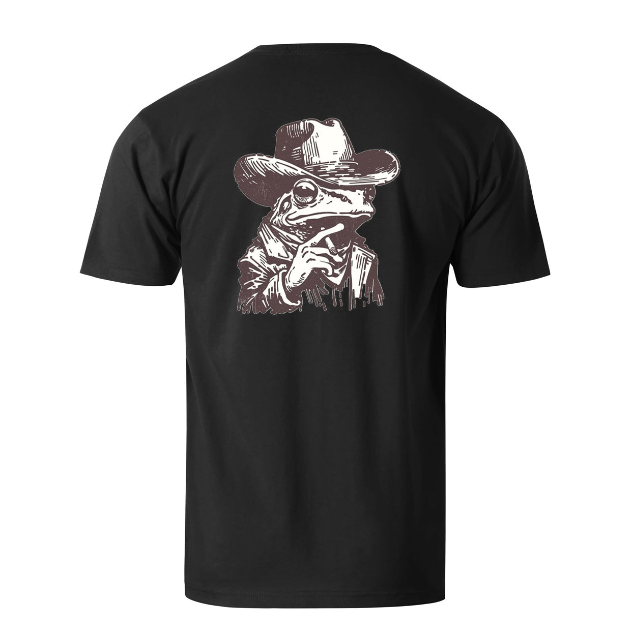 Cowboy Frog Men's Cotton T-shirt