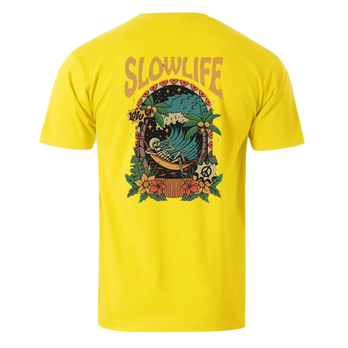 Slow Life Men's Cotton T-shirt