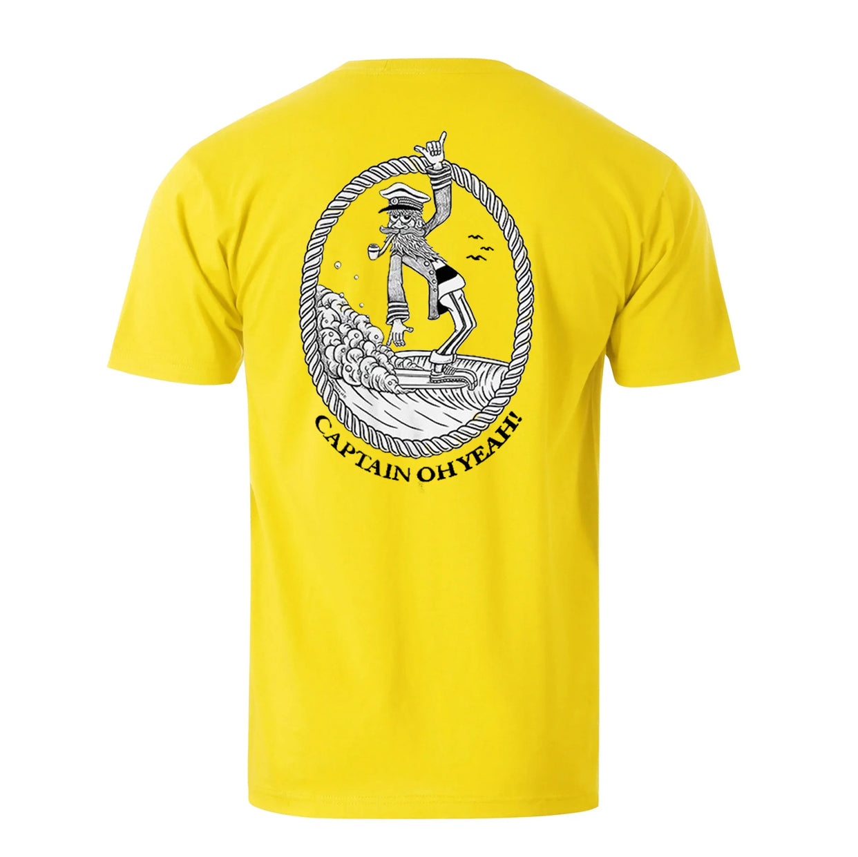 Captain Oh Yeah! Men's Cotton T-shirt