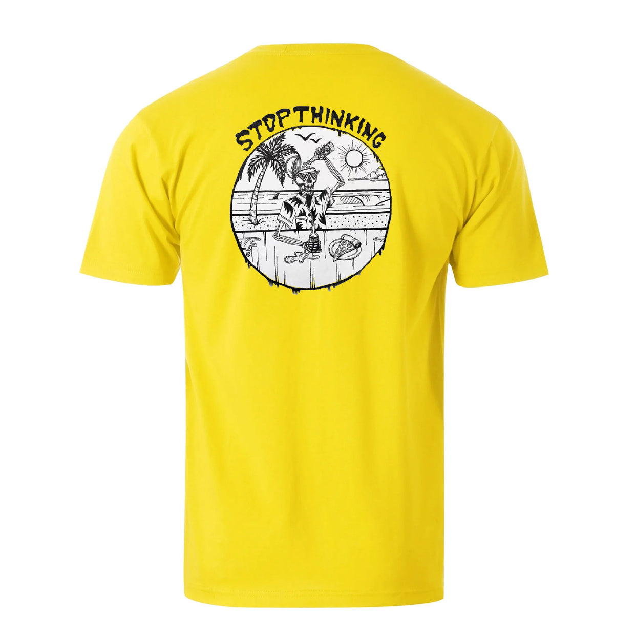 Stop Thinking Men's Cotton T-shirt