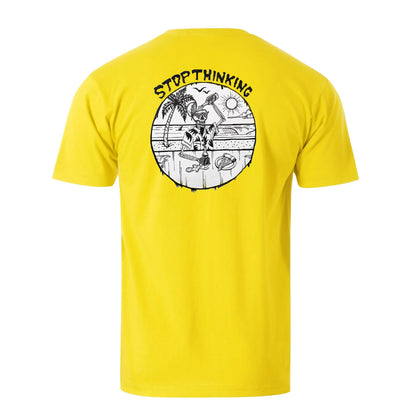 Stop Thinking Men's Cotton T-shirt