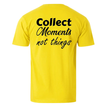 Collect Moments Not Things Men's Cotton T-shirt