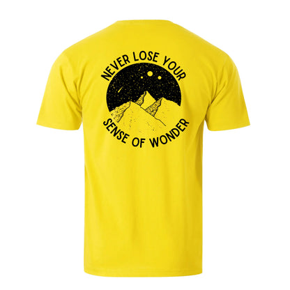 Never Lose Your Sense Of Wander Men's Cotton T-shirt