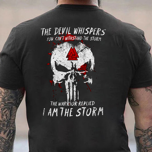 I Am The Storm Cotton Men's T-shirt