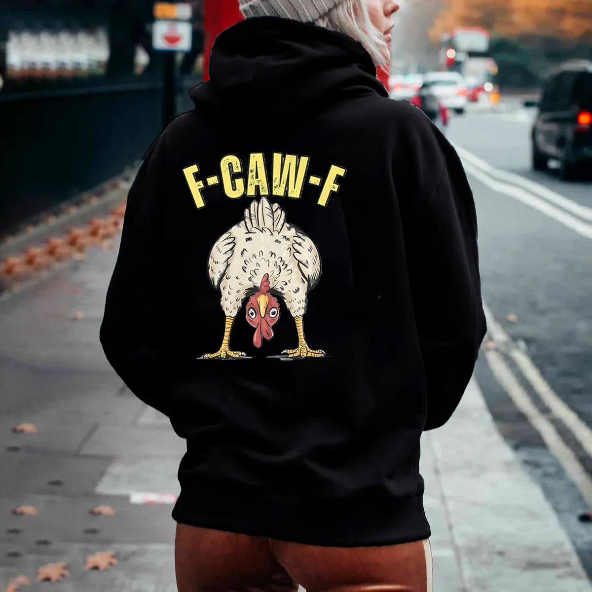 F-Caw-F Rooster Unisex Hoodie