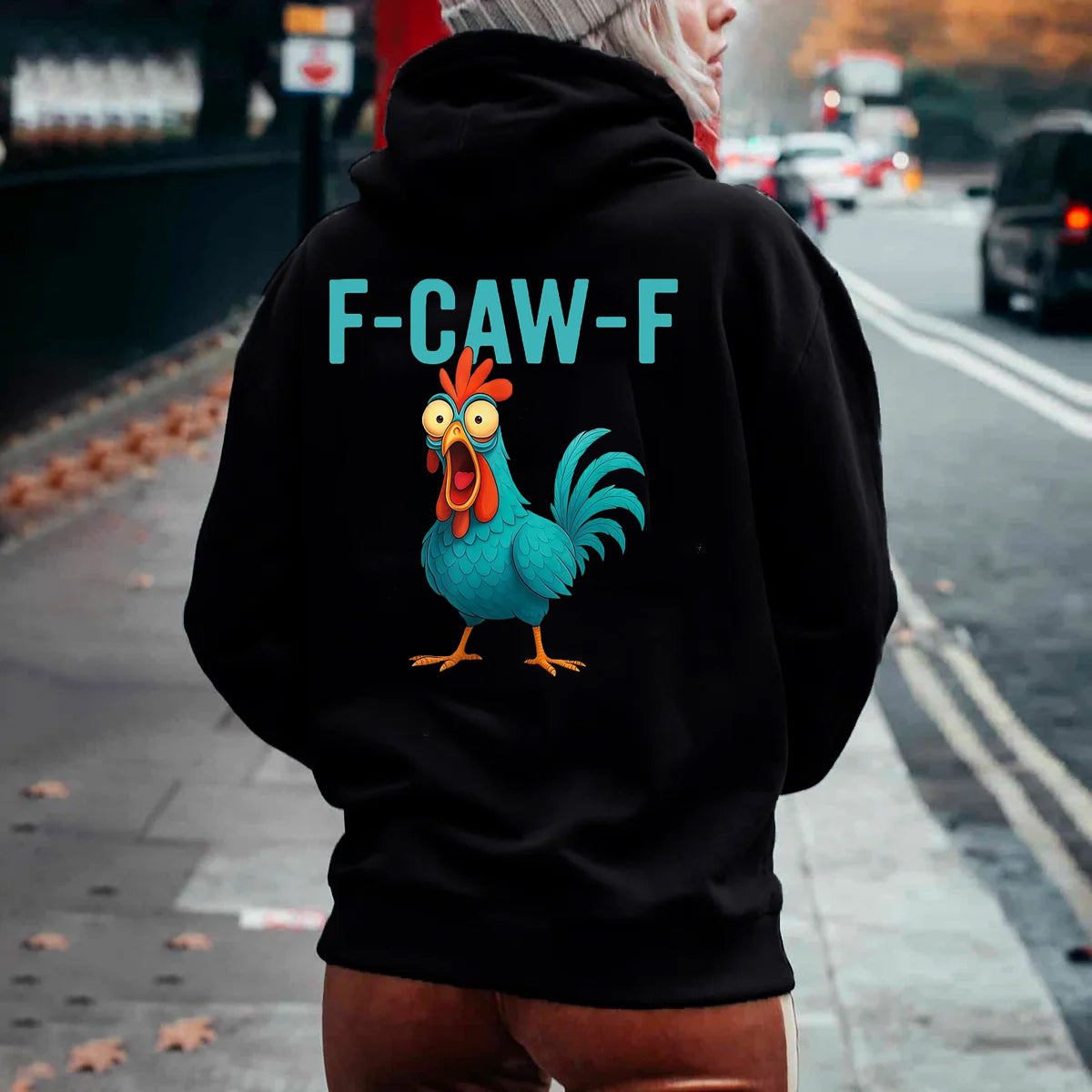 F-Caw-F Rooster Unisex Hoodie