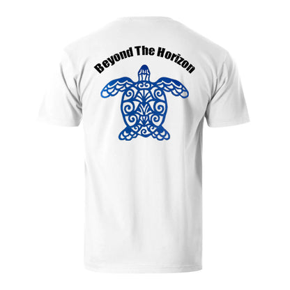 Beyond The Horizon Sea Turtles Men's Cotton T-shirt