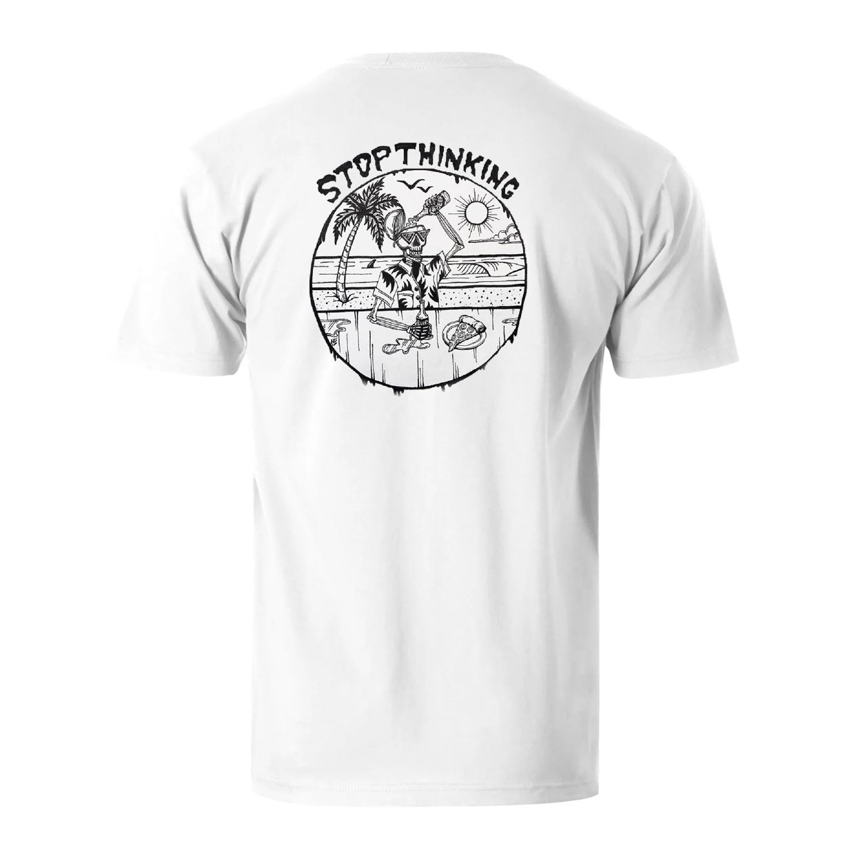 Stop Thinking Men's Cotton T-shirt