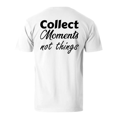 Collect Moments Not Things Men's Cotton T-shirt