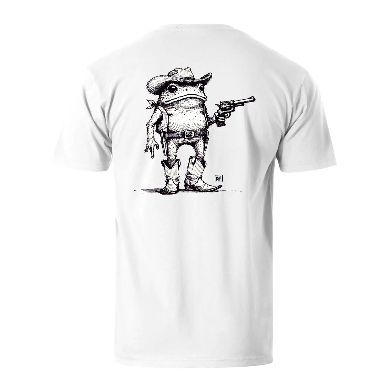 Mr. Western Frog Men's Cotton T-shirt