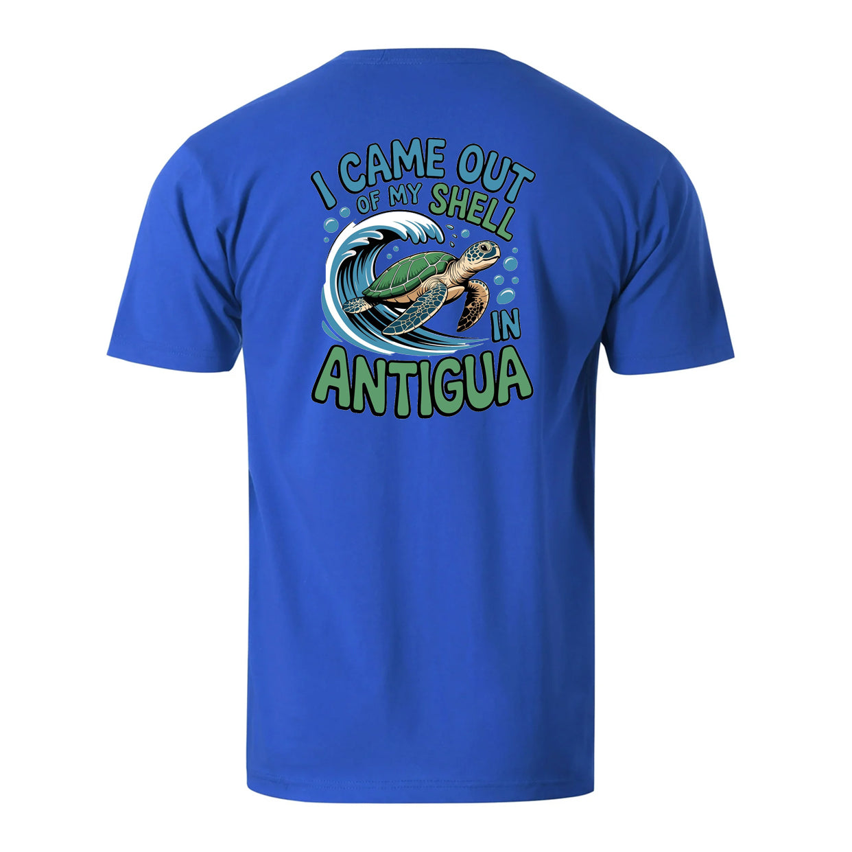 I Came Out Of My Shell In Antigua Men's Cotton T-shirt