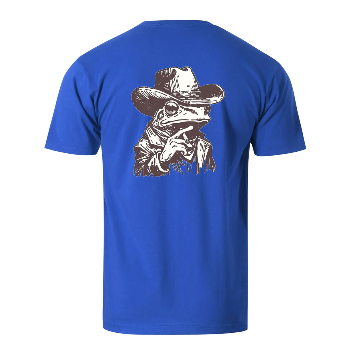 Cowboy Frog Men's Cotton T-shirt