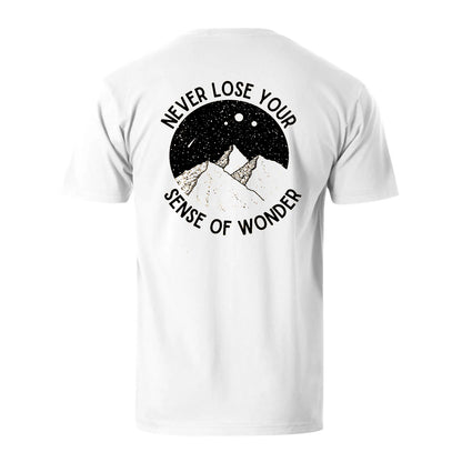 Never Lose Your Sense Of Wander Men's Cotton T-shirt