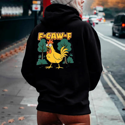 F-Caw-F Rooster Unisex Hoodie